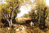 Frederick William Hulme Landscape in Wales painting